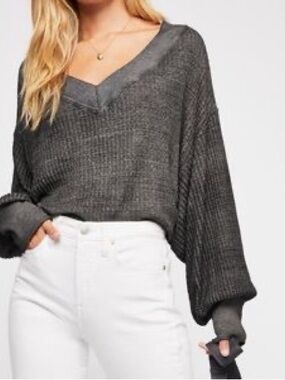 Free People We The Free South Side Thermal Top